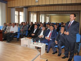 Seydişehir Kaymakamı Özyiğit, okul müdürleriyle bir araya geldi