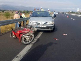 Akşehirde trafik kazası: 1 ölü