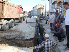 Seydişehirde su şebekesi ıslah çalışmaları