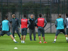 A Milli Futbol Takımı hazırlıklarını sürdürüyor