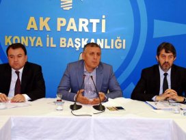 AK Parti Konya seçim çalışmalarını istişare etti