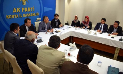 AK Parti Konyadan Bayırbucak Türkmenlerine yardım