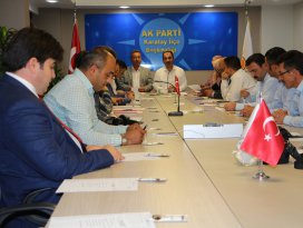 AK Parti Karatayda seçim toplantısı