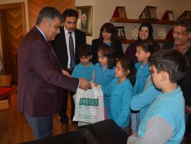 Öğrencilerden Başkan Özgüven’e teşekkür