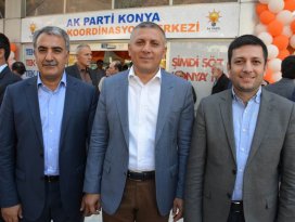 AK Parti Konya her gün 25 bin kişiye ulaşıyor