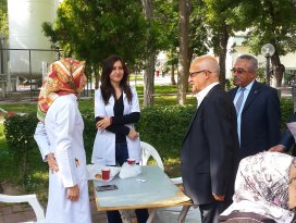 Sağlıkçılardan, Sait Gönen’e destek