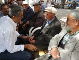Recep Konuk Taşeli’ye çıkarma yaptı