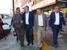 Babaoğlu, seçim çalışmaları kapsamında Seydişehirde