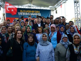 Ereğli’de Başkan Akyürek’e sevgi seli