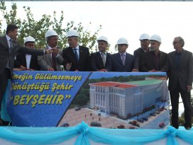Beyşehir Kültür ve Yaşam Merkezinin temeli atıldı