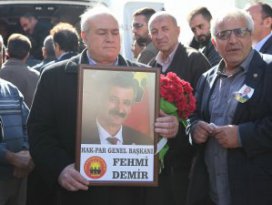 HAK-PAR Genel Başkanı Demir Cihanbeylide toprağa verildi