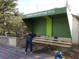 Ereğli’de yeni duraklar hizmete girdi