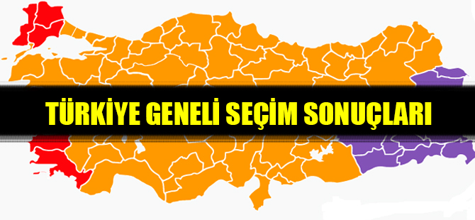 Türkiye geneli seçim sonucu
