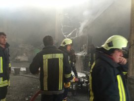Konyada döküm kazanı patladı: 2 yaralı