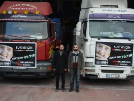 Konyadan Suriyeye insani yardım