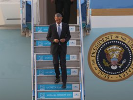 ABD Başkanı Obama Antalyaya geldi