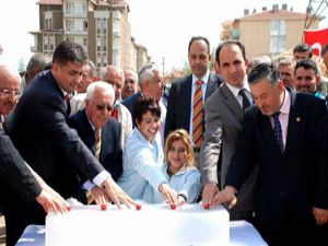 Meramda Melikşah Parkının temeli atıldı