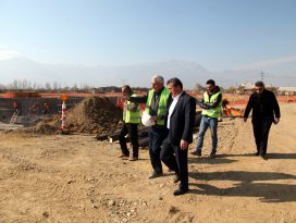 Başkan Tutal, arıtma tesislerini inceledi