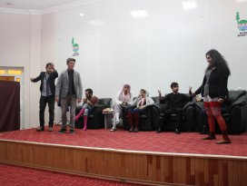 Bozkır’da Yalancı oyunu sahnelendi