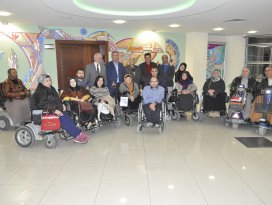 Sakatlar Derneğinden Başkan Hançerliye ziyaret