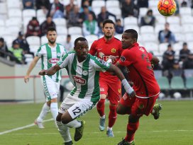 Gol düellosunda kazanan Konyaspor