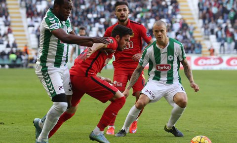 Torku Konyaspor’da gollere yabancılar damga vurdu