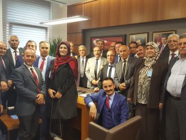 AK Parti Kulu Teşkilatından Abdullah Ağralı’ya ziyaret