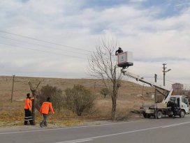 Cihanbeyli Belediyesinde çevre düzenleme çalışmaları