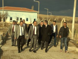 Beyşehirdeki atıksu arıtma tesisinde inceleme