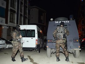 İstanbulda terör örgütü operasyonu