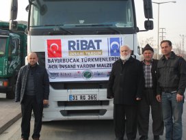 Konyadan Bayırbucak Türkmenlerine yardım