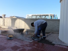 Karatay camilerine çevre düzenlemesi
