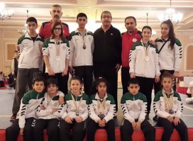 Meram Belediyesporlu Wushucular madalyaları topladı
