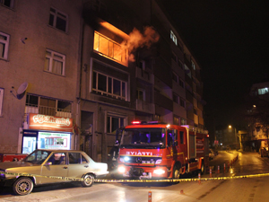 Konya’da korkutan yangın