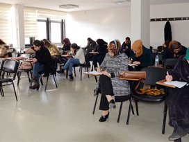 KOMEK için ter döktüler