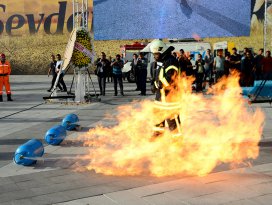 İtfaiye 2015’te 8 bin 296 yangına müdahale etti