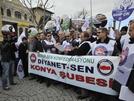 Konyada Diyanetine sahip çık eylemi