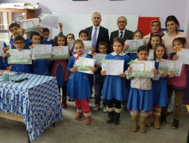 Altınekin’de karne heyecanı