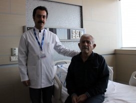 Kalp zarı açılarak akciğeri alındı