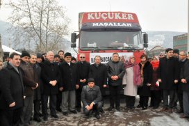 Akşehir AK Parti’den Bayır-Bucak’a yardım tırı
