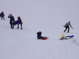 Aladağ sömestri tatilinde kayakseverlerin adresi oldu