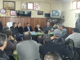 Akşehirde mahalle sakinlerine seracılık anlatıldı