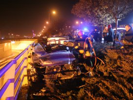 Konyada trafik kazası: 1 ölü, 1 yaralı