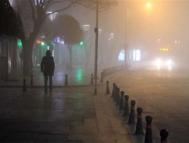 Konyaya buzlanma ve sis uyarısı
