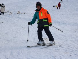 Aladağda kayak etkinliği