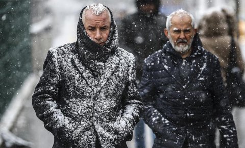 Meteorolojiden kuvvetli rüzgar ve kar uyarısı