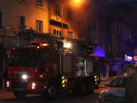 Konyadaki otelde yangın paniği