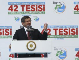 Davutoğlunun katılımıyla Konyaya büyük yatırım