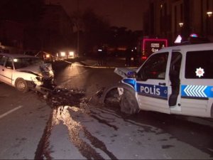 Polisten kaçan sürücü kaza yaptı: 1 ölü, 2 yaralı