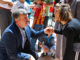 Büyükşehir her zaman engellilerin yanında